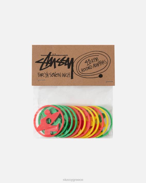 STUSSY 12 πακέτο από 45 ένθετα ρεκόρ πολλαπλών χρωμάτων