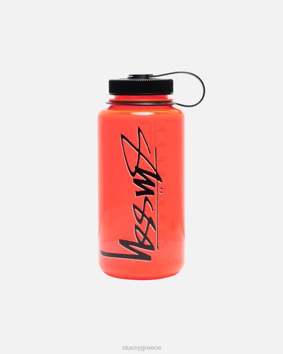 STUSSY κοράλλι 32oz μπουκάλι νερού Nalgene ευρύ καπάκι