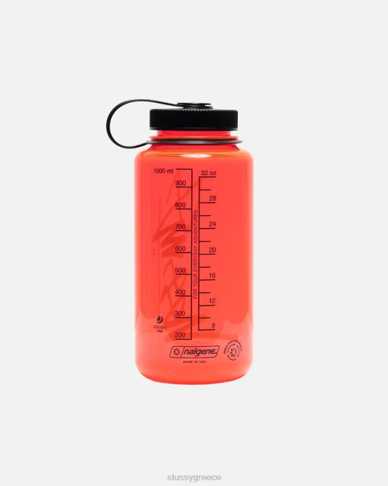 STUSSY κοράλλι 32oz μπουκάλι νερού Nalgene ευρύ καπάκι