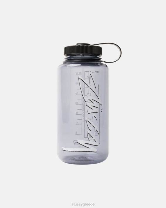 STUSSY μαύρη φιάλη νερού Nalgene 32oz με καπάκι