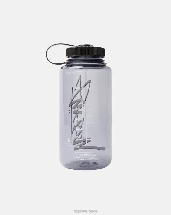 STUSSY μαύρη φιάλη νερού Nalgene 32oz με καπάκι