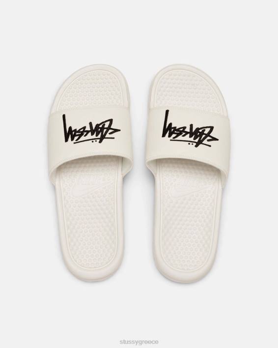 STUSSY X NIKE Μαύρο Ιστιοφόρο Benassi Slide για Άνδρες