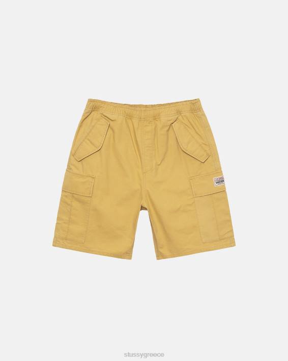 STUSSY Ripstop Cargo Beach Short σε Σαρκωτό Μπλε Βαμβάκι