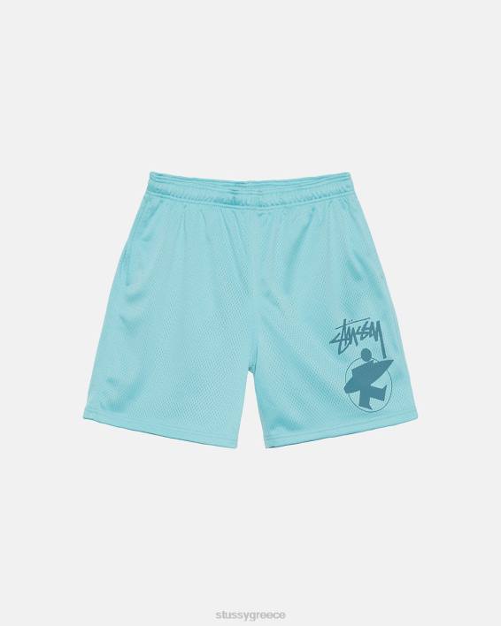 STUSSY Υδαία Mesh Σορτς Γυμναστικής Διπλής Στρώσης Πολυεστέρα