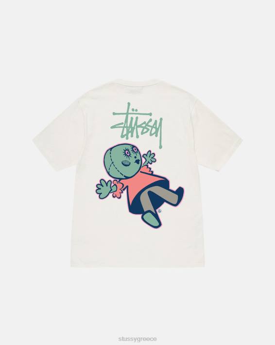 STUSSY φυσικό βαμμένο κοντομάνικο μπλουζάκι Dollie Pigment