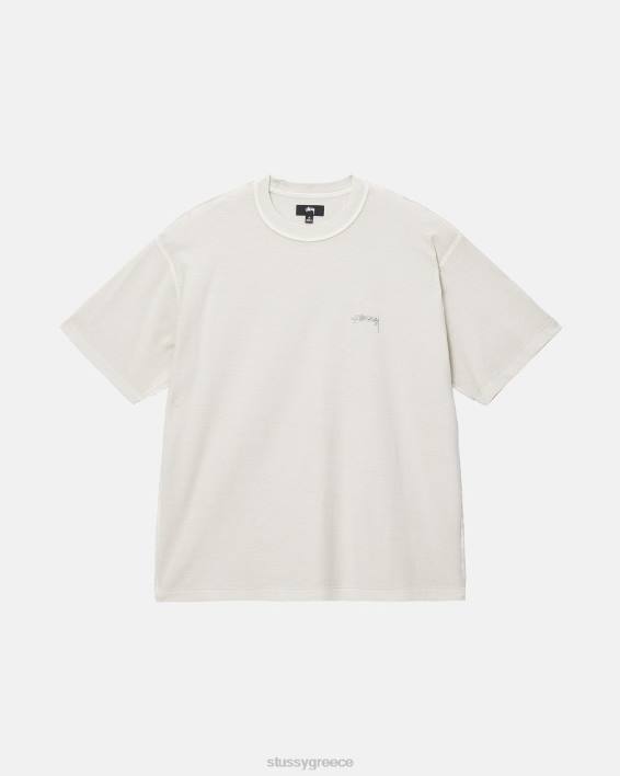 STUSSY βαμβακερό T-shirt με λογότυπο και χαλαρή εφαρμογή