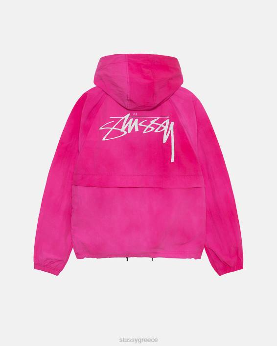 STUSSY φουξία σακάκι νάιλον με αερισμό και ρυθμιστικό καλώδιο