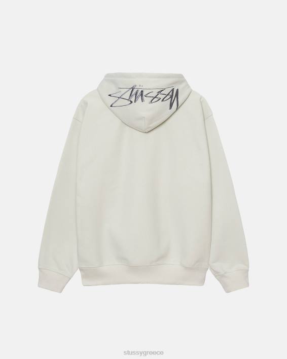 STUSSY πέτρα πίσω φούτερ με κουκούλα 20% πολυεστέρας