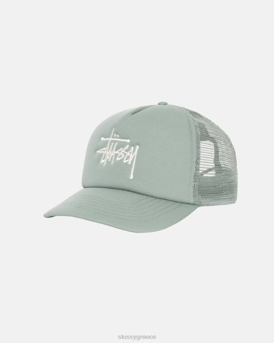 STUSSY ελαφριά ελιά καπέλο φορτηγών με Terry Cloth Sweatband