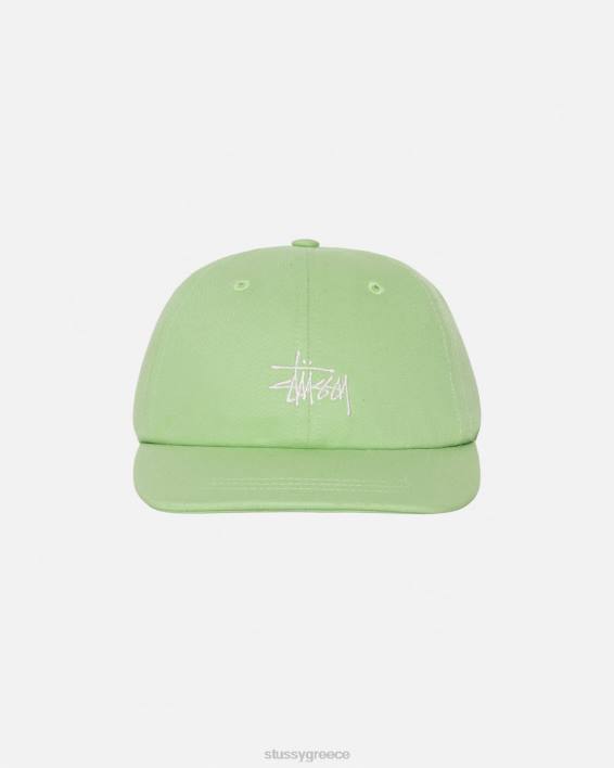 STUSSY μέντα Χαμηλού Καλύμματος Twill Strapback Καπέλο 100% Βαμβάκι