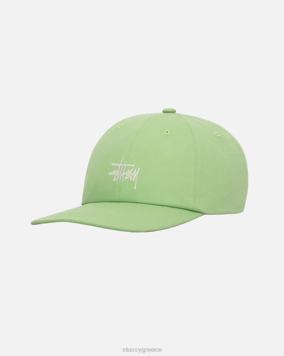 STUSSY μέντα Χαμηλού Καλύμματος Twill Strapback Καπέλο 100% Βαμβάκι